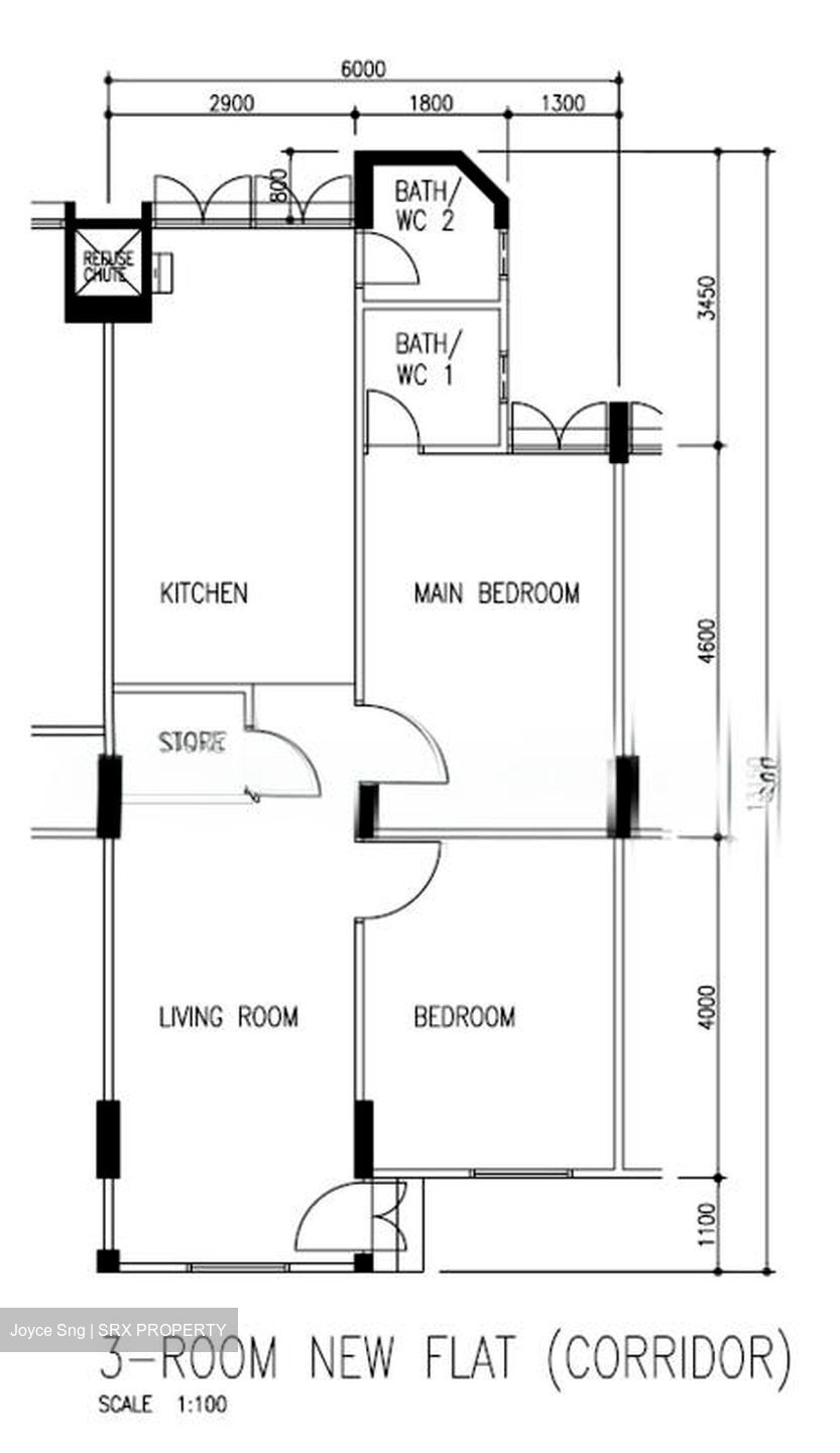 Blk 210 Jurong East Street 21 (Jurong East), HDB 3 Rooms #576715541